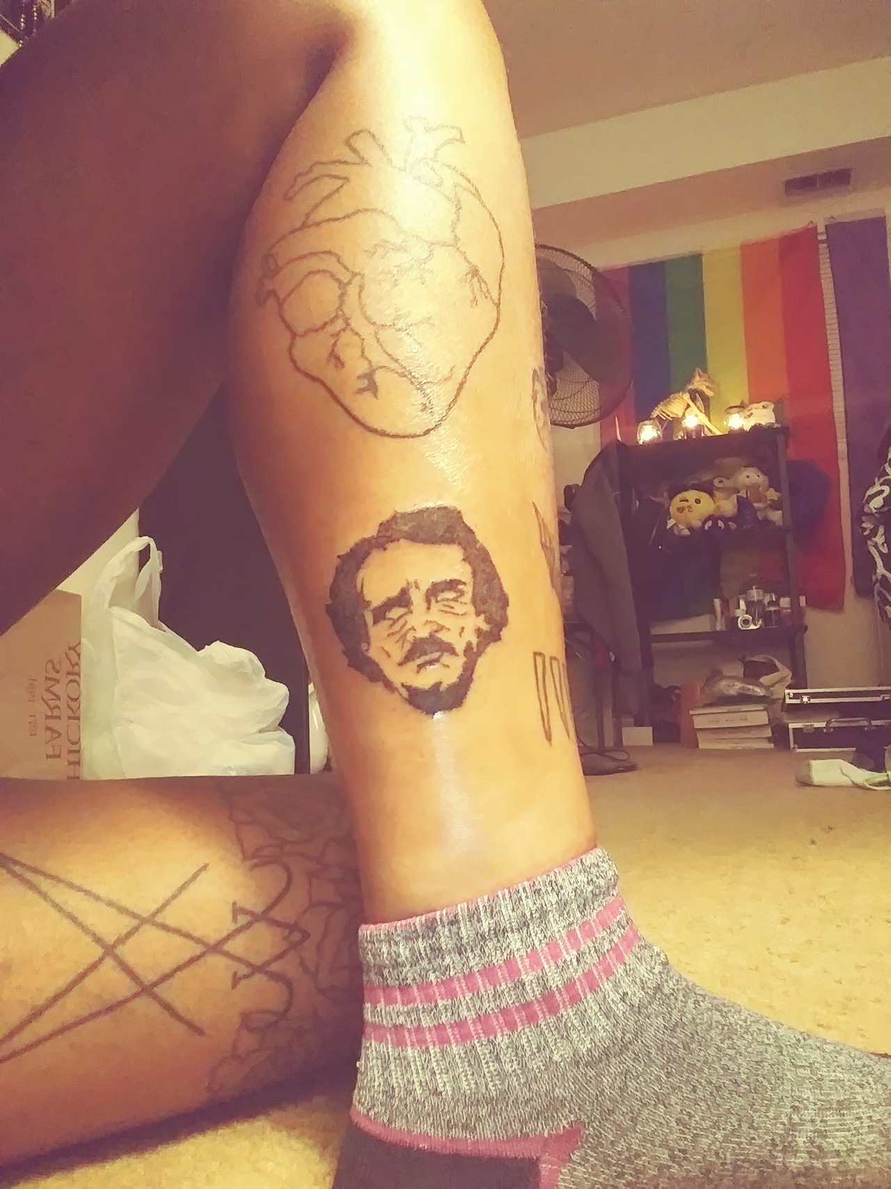 Edgar Allan Poe tattoo