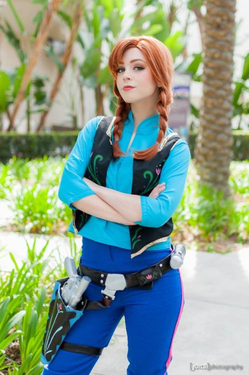 queens-of-cosplay:  Hanna SoloSlave Elsa  < |D’‘‘‘