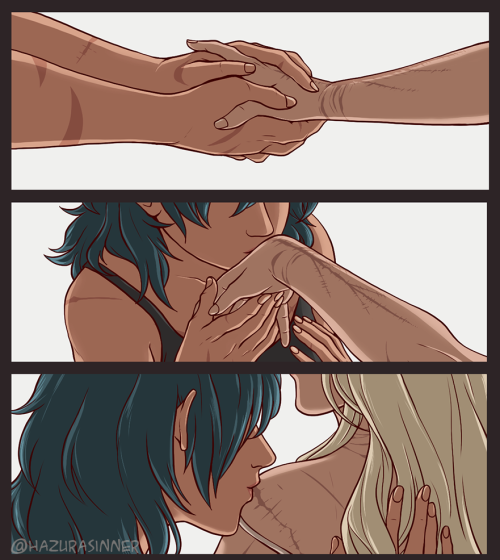 hazurasinner: “Kiss them better”Because