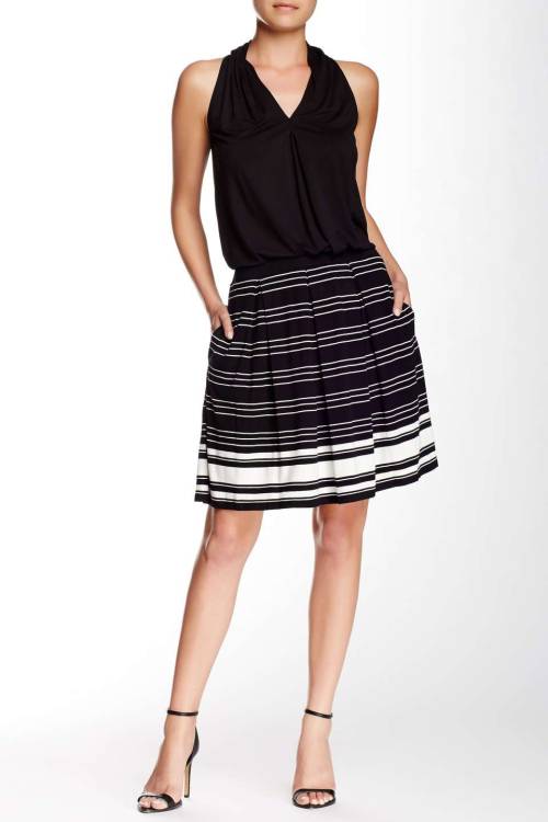 A-Line Knee Length Strip SkirtSee what&rsquo;s on sale from Nordstrom Rack on Wantering.