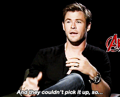 In the movie world, when you guys are actually trying to lift the hammer, how did