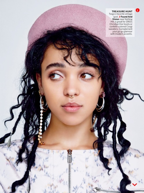 mirnah:FKA twigs shot by Patrick Demarchelier for Vogue US January 2015