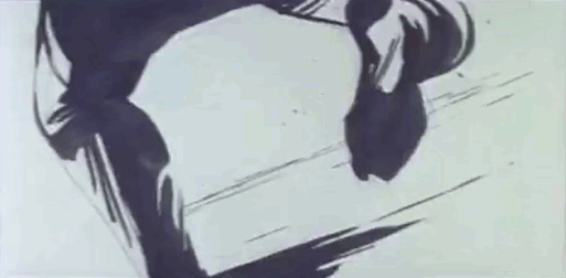 ca-tsuka: 1985 indie animation by Akihiko Yamashita, who became later animation director on Ghibli m