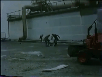 enrique262:The Biorobots of ChernobylThe liquidators sent to the rooftop of the destroyed Reactor 4 