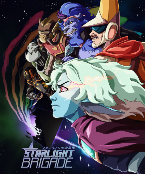Here is my fanart illustration of Starlight Brigade I finally finished an illustration(print and ful