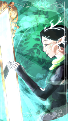 peebuls:Long time no see! I’ve been super busy because of school, but now that it’s break, I’m going to try to draw more often and maybe even open commissions!I’ve been playing Dragon Age 2, and I love the companions so much, especially Merrill!! 