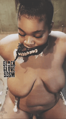 blackglovebdsm:  Meet the newest addition to the Black Glove BDSM family… #GloviePrincessPiggie  This lil piggie has a secret… 50 notes &amp; I’ll share it with you guys…