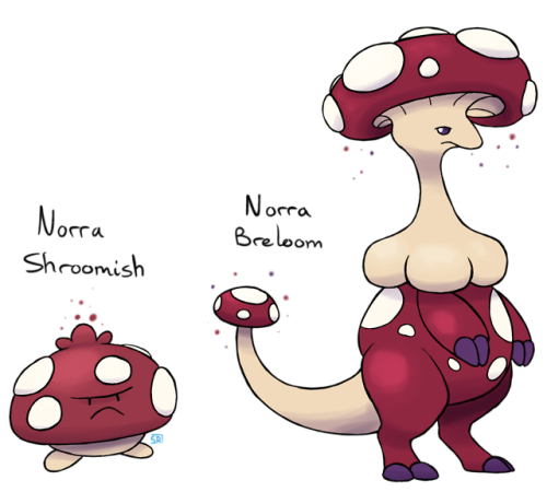 ( Pokemon Region — #056 Shroomish Mushroom Pokemon | Grass/Poison |...