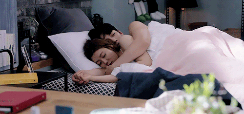 Cuddling In Bed ~