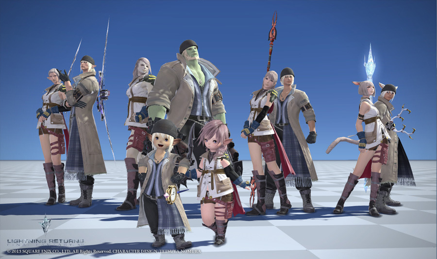 FFXIV Hub Final Fantasy XIV X Lightning Returns You Can