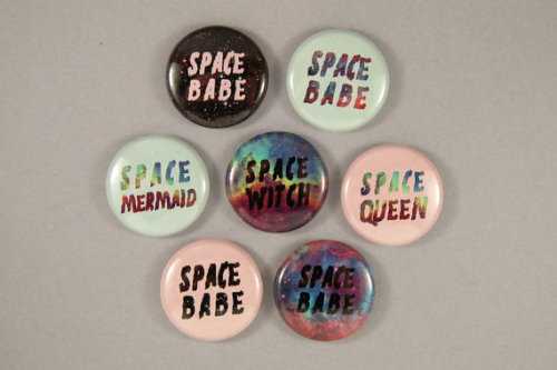 littlealienproducts:space titles buttons // $2