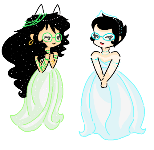 anniebunbun:It’s been awhile, and as such, I’ve drawn a lot of stuff. Some fancy goddesses I never g