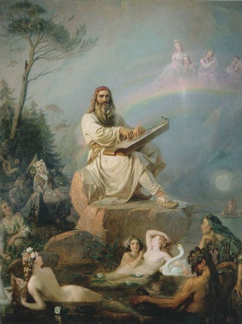 fleurdulys: Vainamoinen’s Play - Robert Wilhelm Ekman 1866