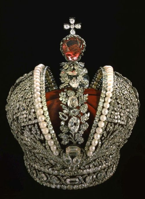 europesroyalsjewels: Great Imperial Crown of Russia ♕ Moscow Kremlin Armoury’s State Diamond Fund (d