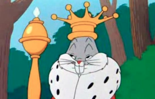 hungwy:  powerfrog:  powerfrog: i think i would be… a good cult leader Bugs B. Bunny  