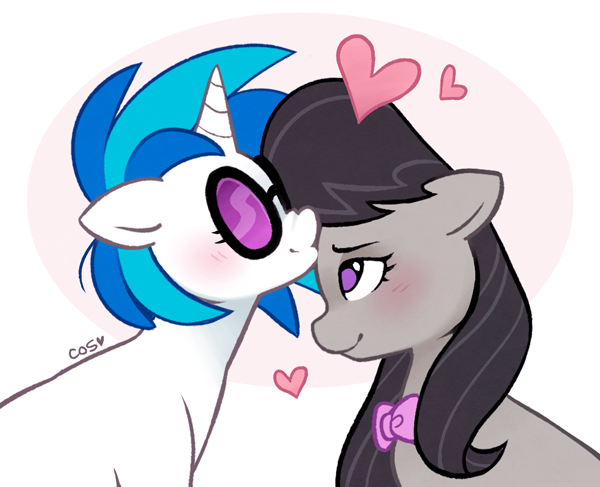 ponydreamdiary:  forehead kiss ♥  &lt;3!