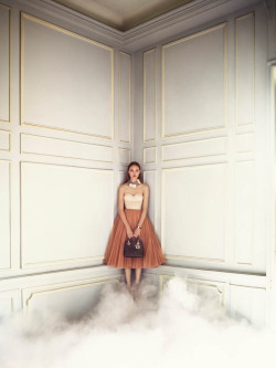 mirnah:  Nimue Smit in Dior’s “An Exceptional Christmas” by Koto Bolofo  