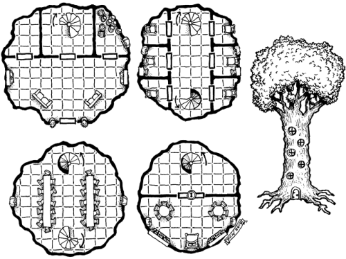 axebanegames: Rangers Guild Guildhall (map #51)