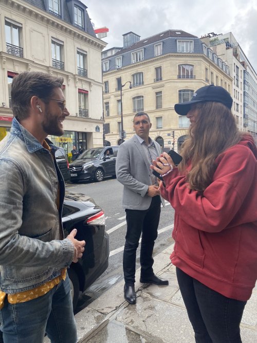 justjensenanddean:Jensen Ackles irh fans today in Paris (May 23, 2022) (x) (x)