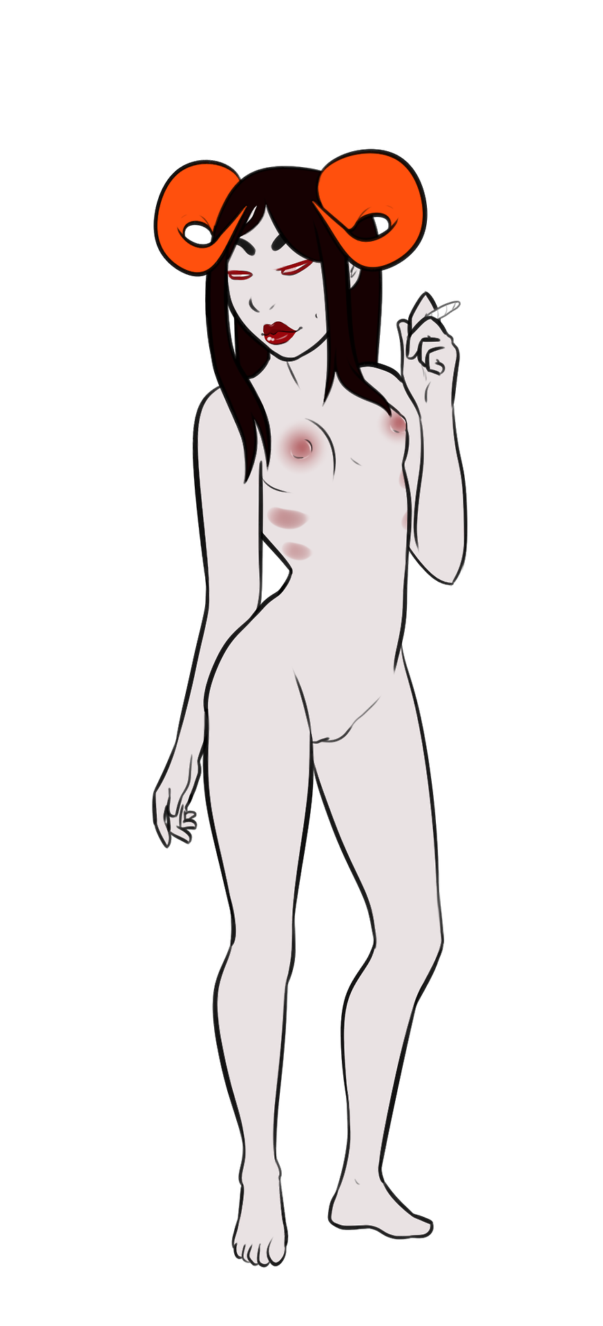 supadong:  Damara with her hair down I think you mean yes please 