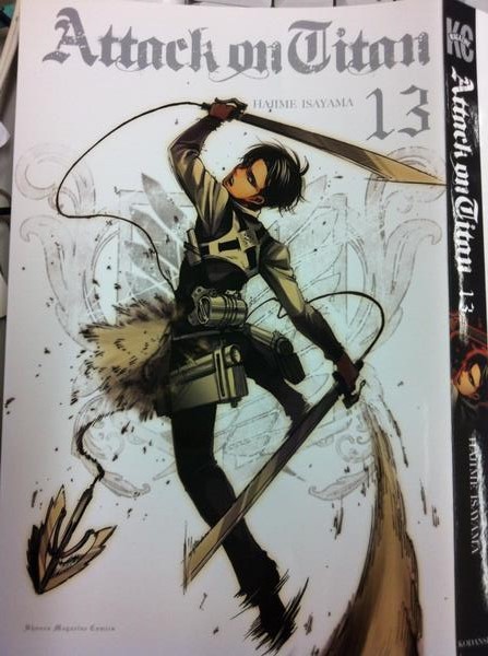 tantei-armin:  levifc:  Alternate SNK volume 13 manga cover Manga Levi (別冊少年magazine) &amp;