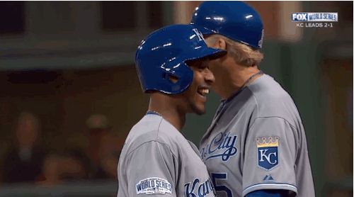 gfbaseball: Jason Vargas thinks it is ball four. It’s not.   