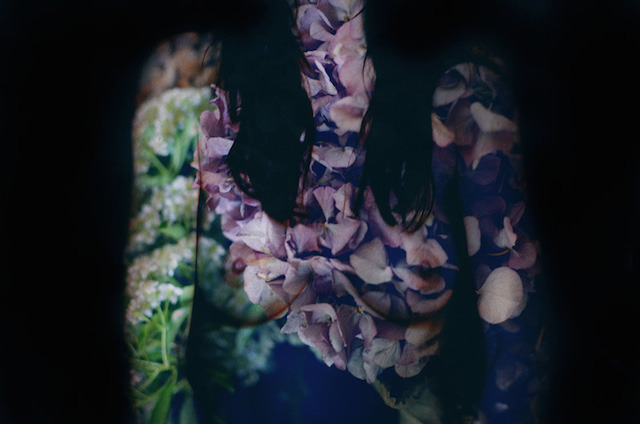 asylum-art:  Peetic Double Exposure of Flowers by Lara Kiosses The artist Lara Kiosses