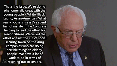 nevaehtyler:   Bernie Sanders Tells Spike Lee What Black Lives Matter Means To Him