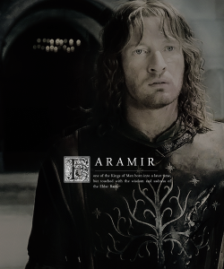 Lannisteress:  Here Was One With An Air Of High Nobility Such As Aragorn At Times