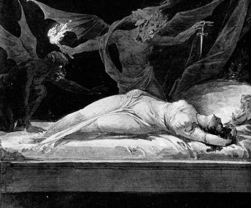 aqua-regia009:The Dream of Eleanor (1795) - Vincenz Georg Kininger 