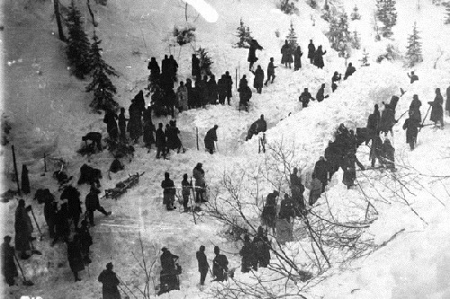 Today in World War I — Alpine Avalanches Kill Thousands