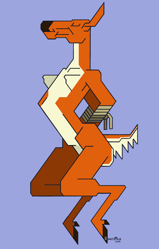 thebeastmilk: [inktober2018] Angular16 At right angles, they don’t resist entry.