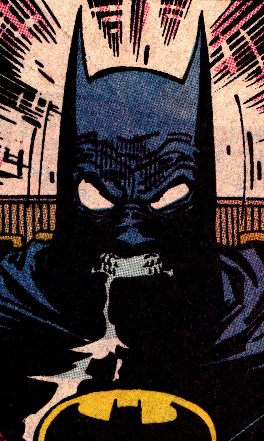 jthenr-comics-vault:  COMIC BOOK CLOSE UP R A B I D  B A T M A N Detective Comics