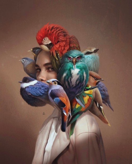 sosuperawesome:Art by Aykut Aydoğdu on InstagramSo Super Awesome is also on Instagram