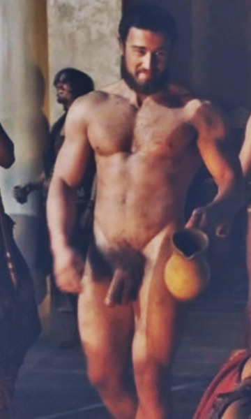 XXX male-and-others-drugs:Actors naked in Spartacus photo