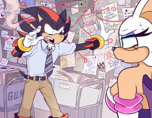 "i'VE CONnECTED THE DOTS, ROUGE. ThIS FRANchISE WOuLD BE NOTHING WiThOUT ME."