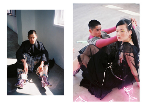 distantvoices:Ura and Keigo Okazaki by Takako Noel for Nasty Magazine