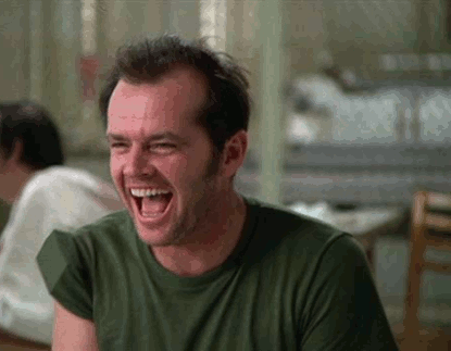 Jack Nicholson, &ldquo;One Flew Over the Cuckoo’s Nest&rdquo; (Miloš Forman,