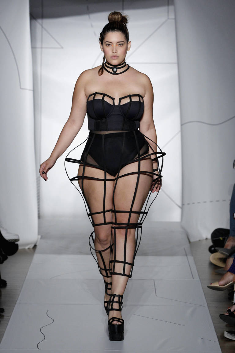 Plus size pvc clothing