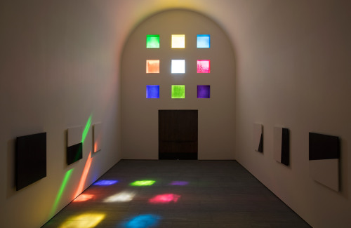 Ellsworth Kelly (American, 1923-2015, b. Newburgh, NY, USA) - Austin, 2015; 1: Interior view, facing