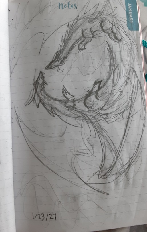 Dragon Au Art Dump 4