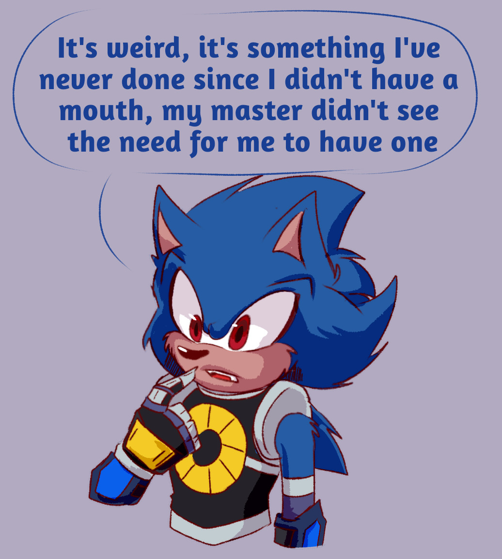 Organic Metal Sonic on Tumblr