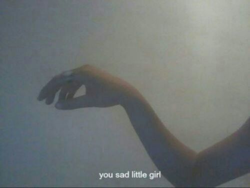 thelostlovethings:  You sad little girl su We Heart It - http://weheartit.com/entry/103555572