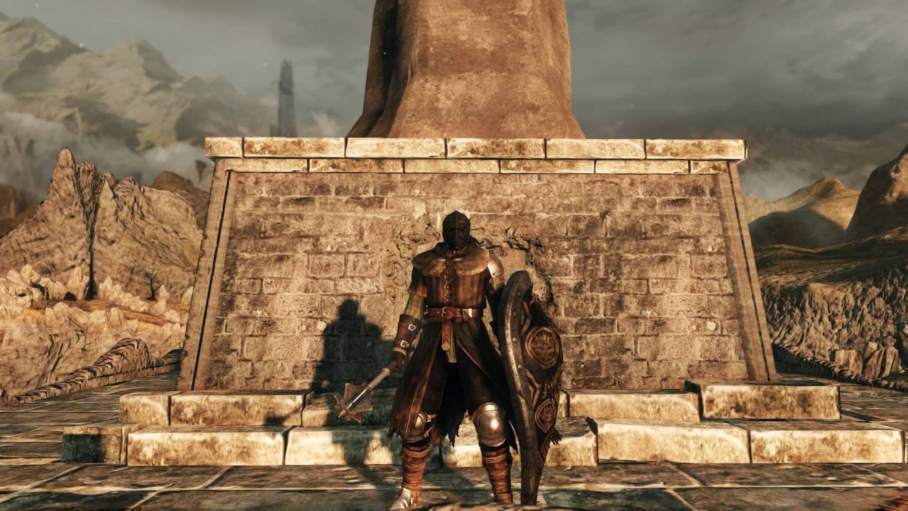 Playing Dark Souls II: Scholar of the First Sin on PS4. I Never finished Dark Souls