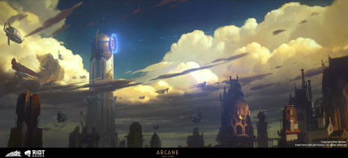 art-of-arcane:  ARCANE | Hexgate 3D Envionment | Aymeric Rondol