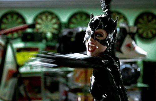 monsieurphantom:Life’s a bitch, now so am I.Michelle Pfeiffer as Catwoman/Selina Kyle in Batman Retu