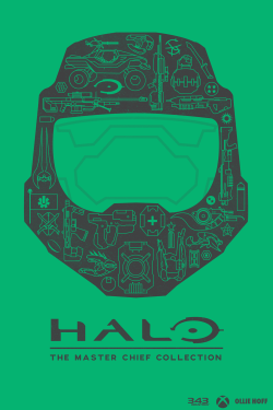 pixalry:  Halo: The Master Chief Collection Poster - Created by Ollie Hoff