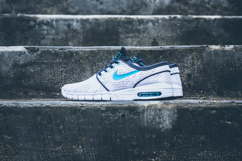 nock-nock-nock:  Nike SB Stefan Janoski Max “White/Clearwater”