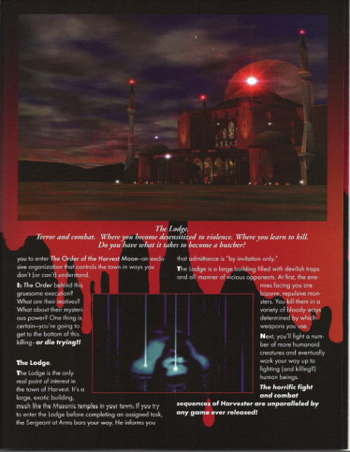 snipsysnips: Harvester 1994 UK ad. (Magazine Source: ??? Found on the Steam Harvester Community Fana