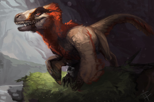 alradeck:  creaturesfromdreams:  Dinosaurs and other Pre-Historic Creatures by A.L. Radeck —-x—- More: | Dinosaurs | Random |CfD Amazon.com Store|  I do love when these get more notes than my actual ones on here, haha! Ah- well, Very cool. Made